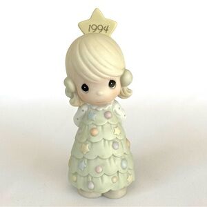Precious Moments “You’re As Pretty As A Christmas Tree” Vintage Figurine 530425